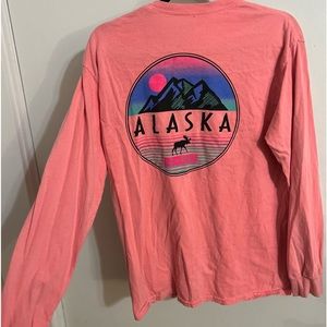 Long sleeve, Alaska shirt. Small. Very cute just too short for my arms